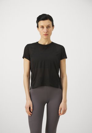 ONPFLY LOOSE SHORT SLIT TEE - Basic T-shirt - black