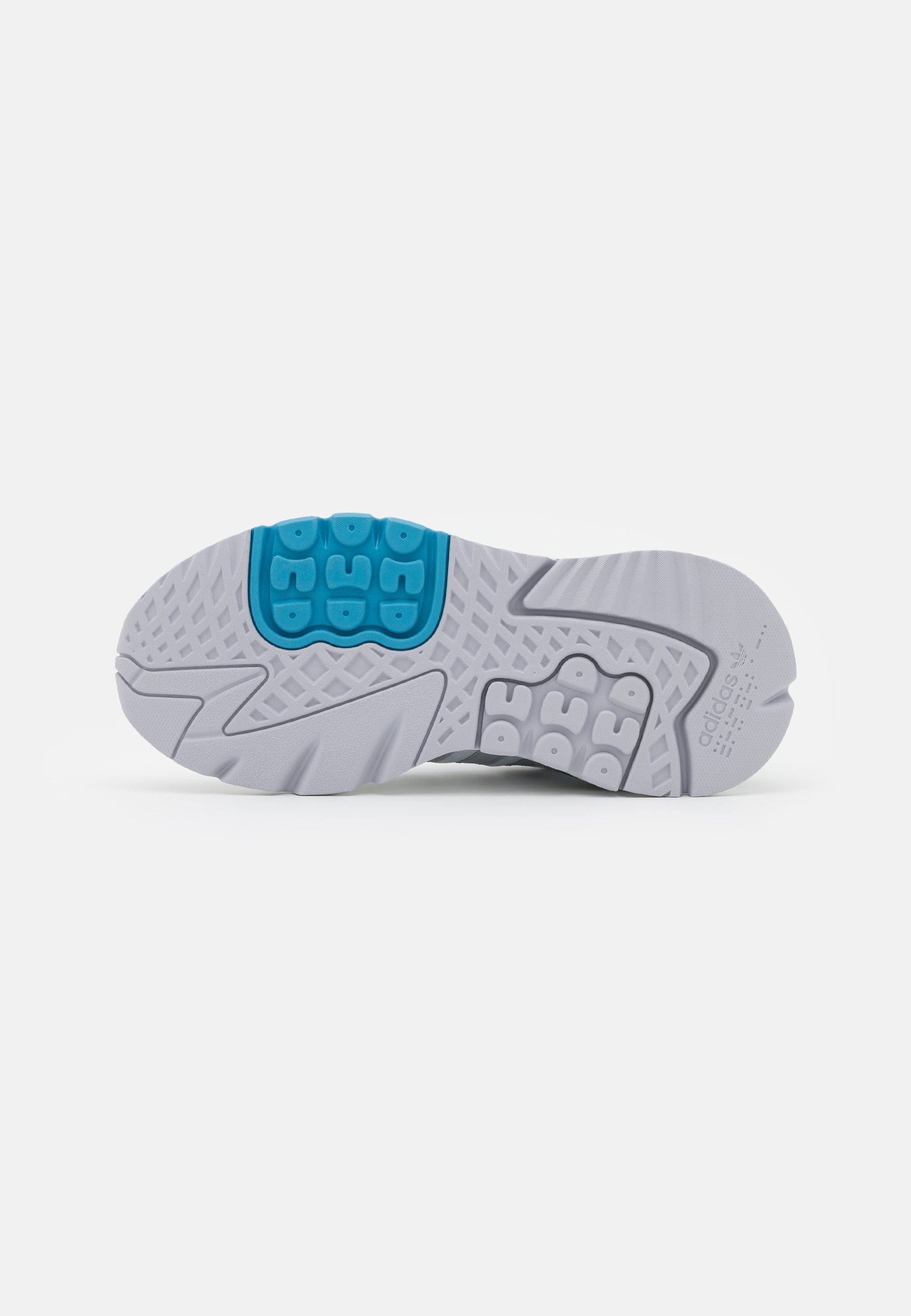 adidas Originals NITE JOGGER - Zapatillas - footwear white/grey two/hazy  blue/blanco - Zalando.es