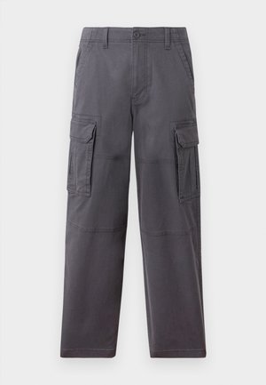 Hollister Co. SKATER BAGGY - Pantalones cargo - grey