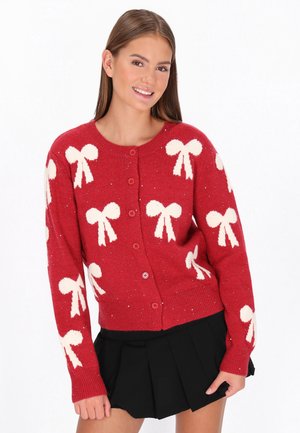 Cardigan - red
