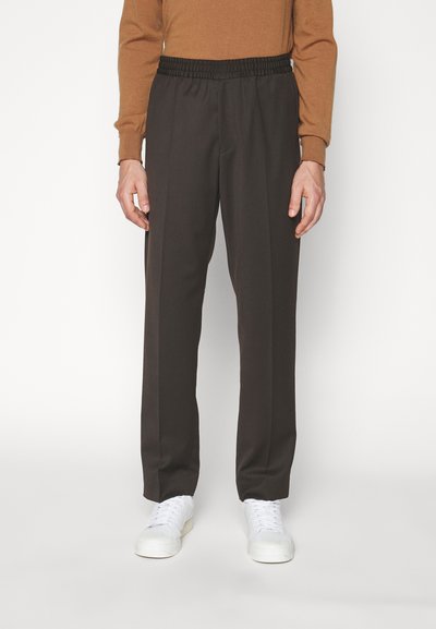 Filippa K RELAXED TROUSERS - Hlače - dark brown