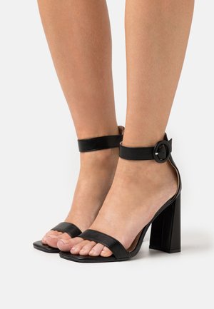RAID HALLIE - Sandales à talons hauts - black