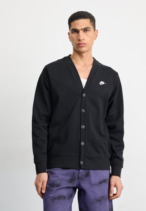 CLUB FAIRWAY CARDIGAN - Jopica - black/(white)