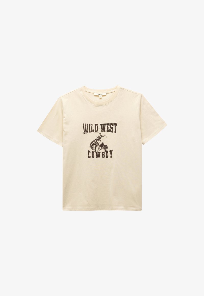 Koton T-shirts print - beige