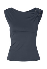 RICHARD TOP - Topper - ebony