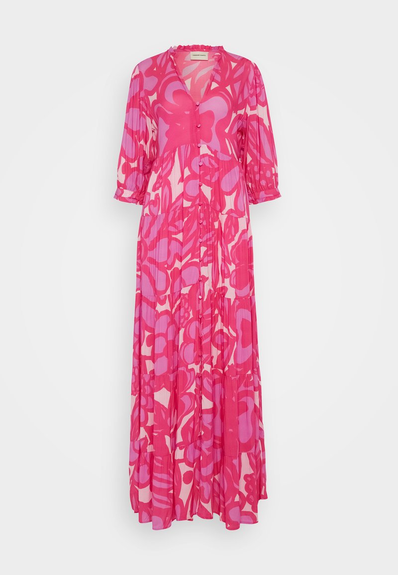 Fabienne Chapot Maxi-jurk donkerroze