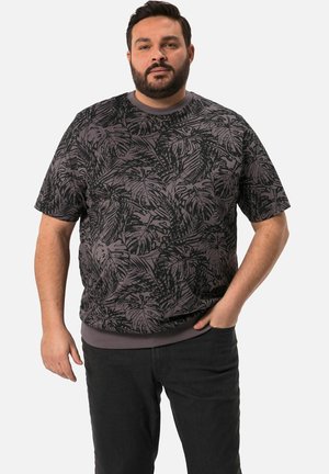 BAUCHFIT, HALBARM - T-shirt imprimé - khaki