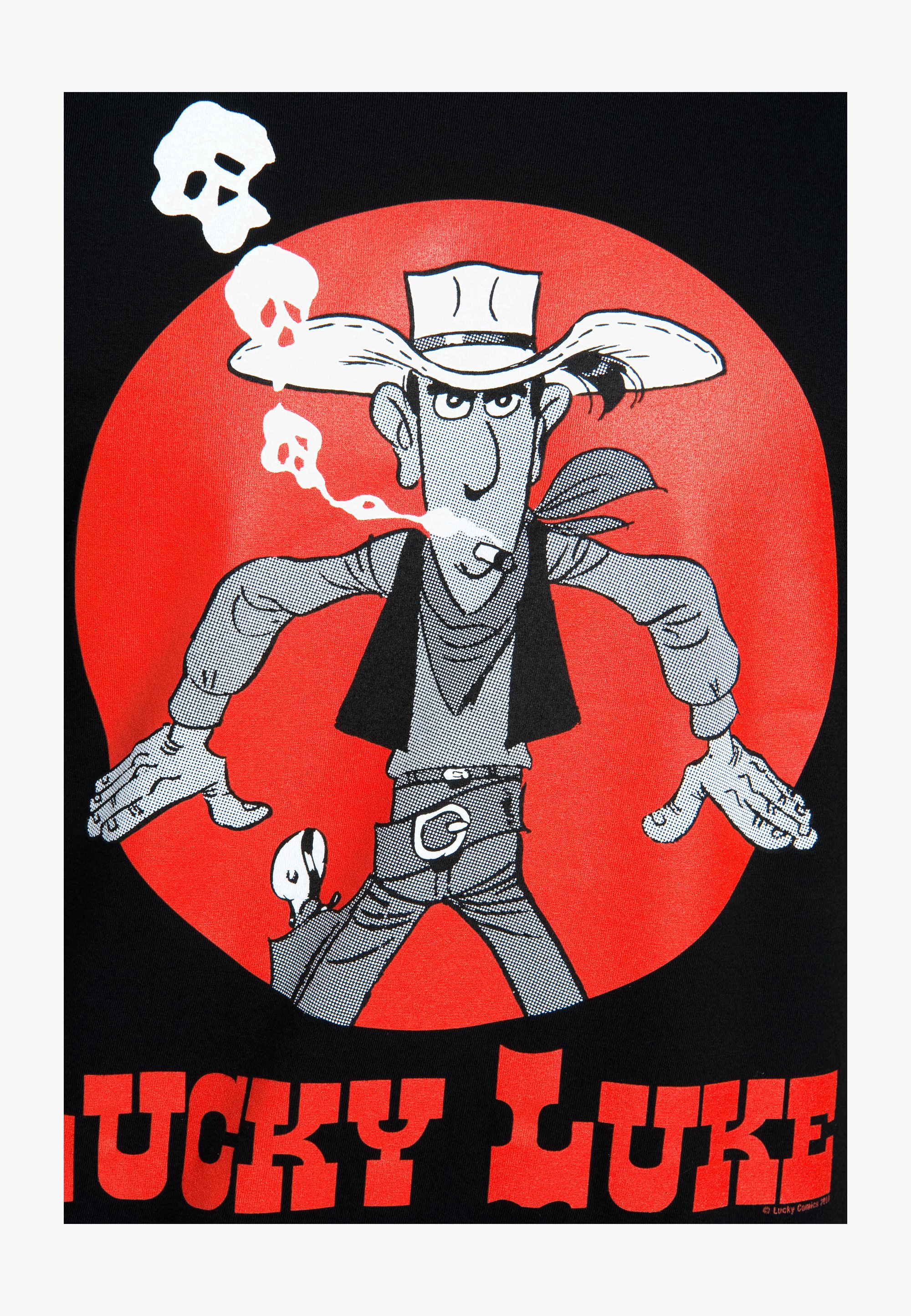 Sottobicchieri Lucky Luke – Povero Cowboy Solitario – Originale Su Licenza, 10x10 Cm