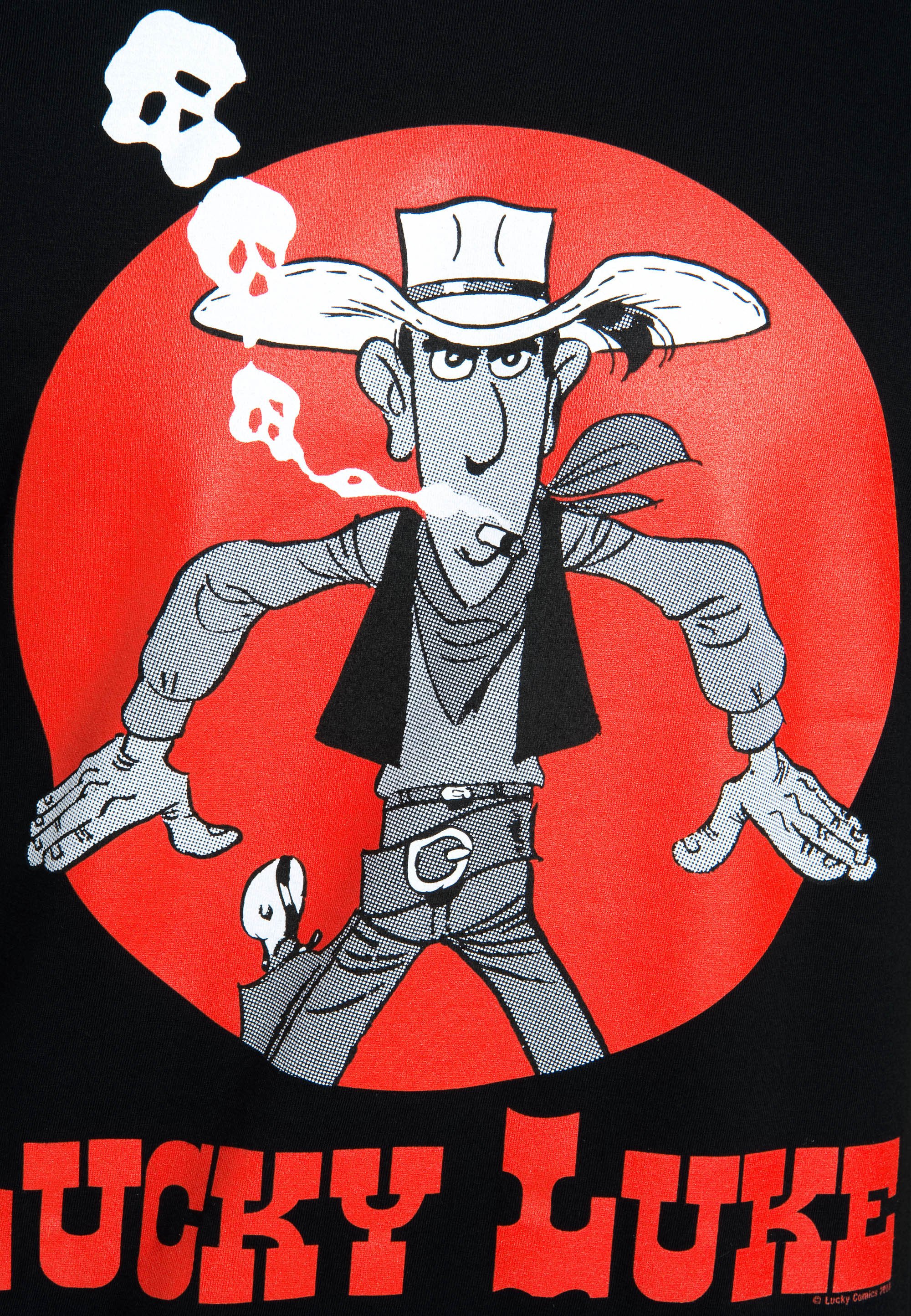 Sottobicchieri Lucky Luke – Povero Cowboy Solitario – Originale Su Licenza, 10x10 Cm