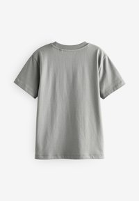 Next SHORT SLEEVE GRAPHIC STANDARD - T-shirt med print - grey skull