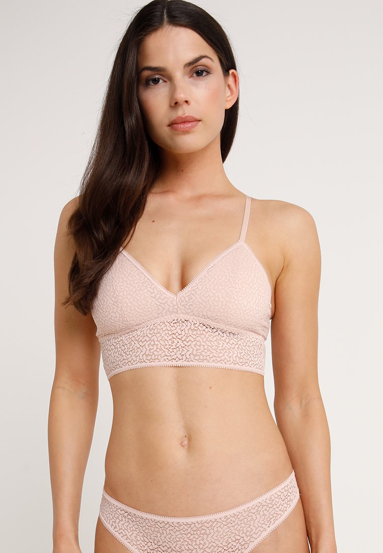 DKNY Intimates RACERBACK LONGLINE BRALETTE - Bustier - rosewater