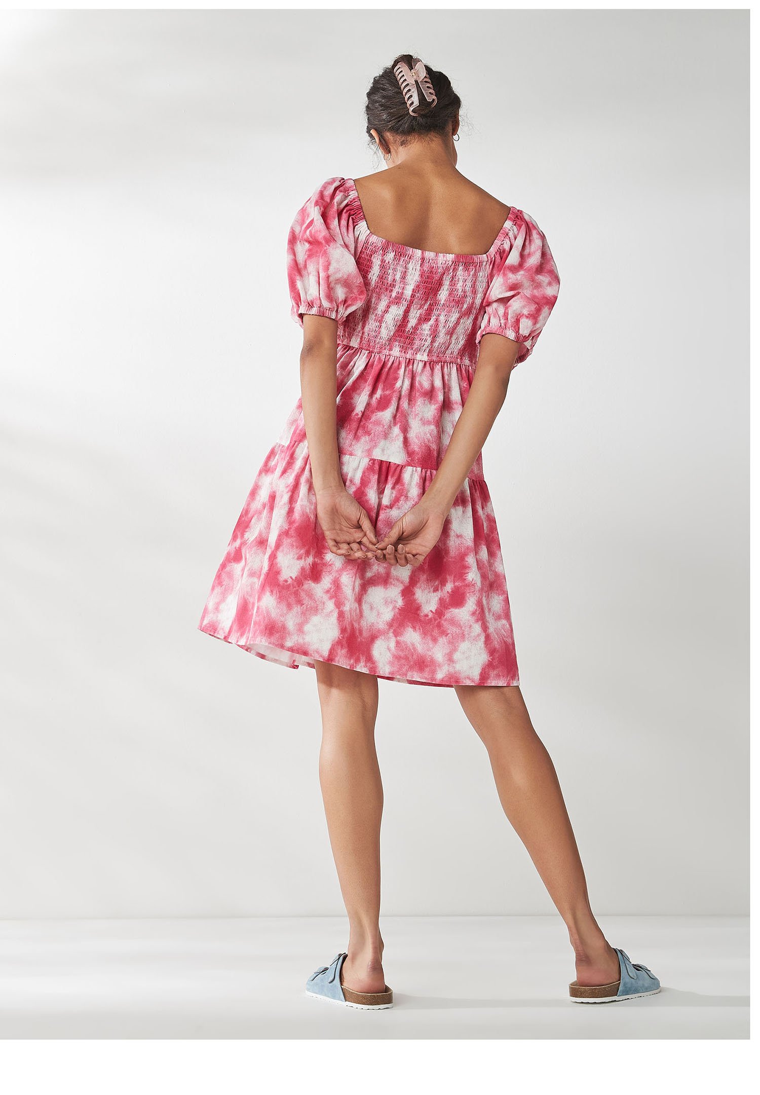 Damen BRODERIE PUFF SLEEVE - Freizeitkleid Damen BRODERIE PUFF SLEEVE - Freizeitkleid