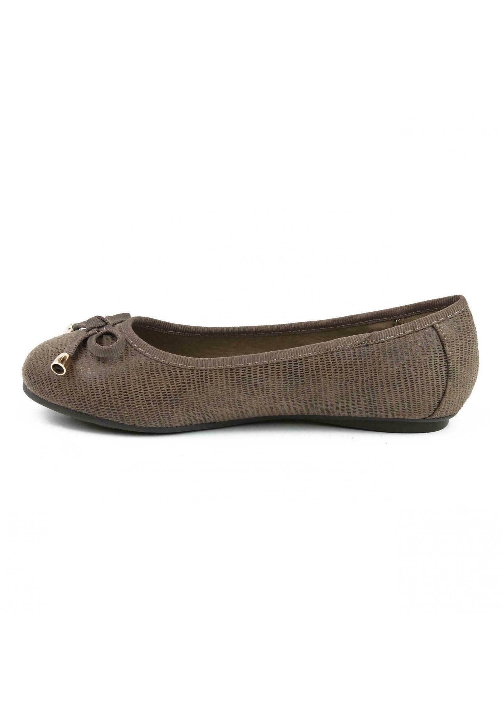 XTI Bailarinas - taupe/marrón topo - Zalando.es