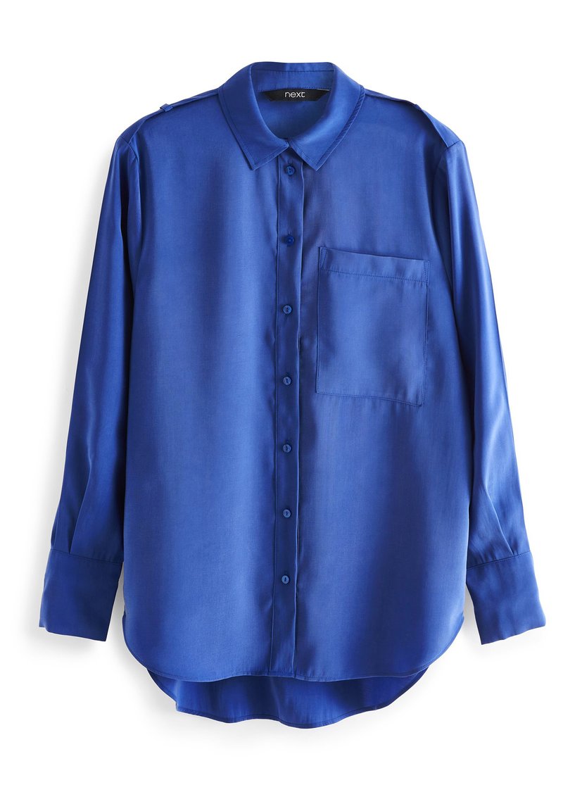 Next Overhemdblouse blauw Next Overhemdblouse blauw