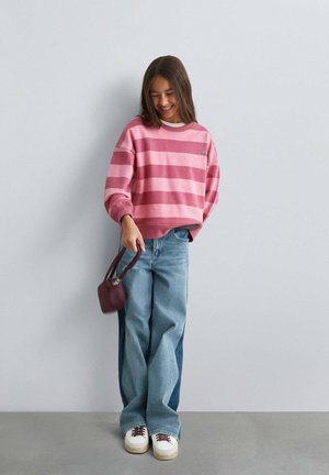 Scalpers, SCALPERS SCNY SW GIRLS - Sudadera - pink stripes