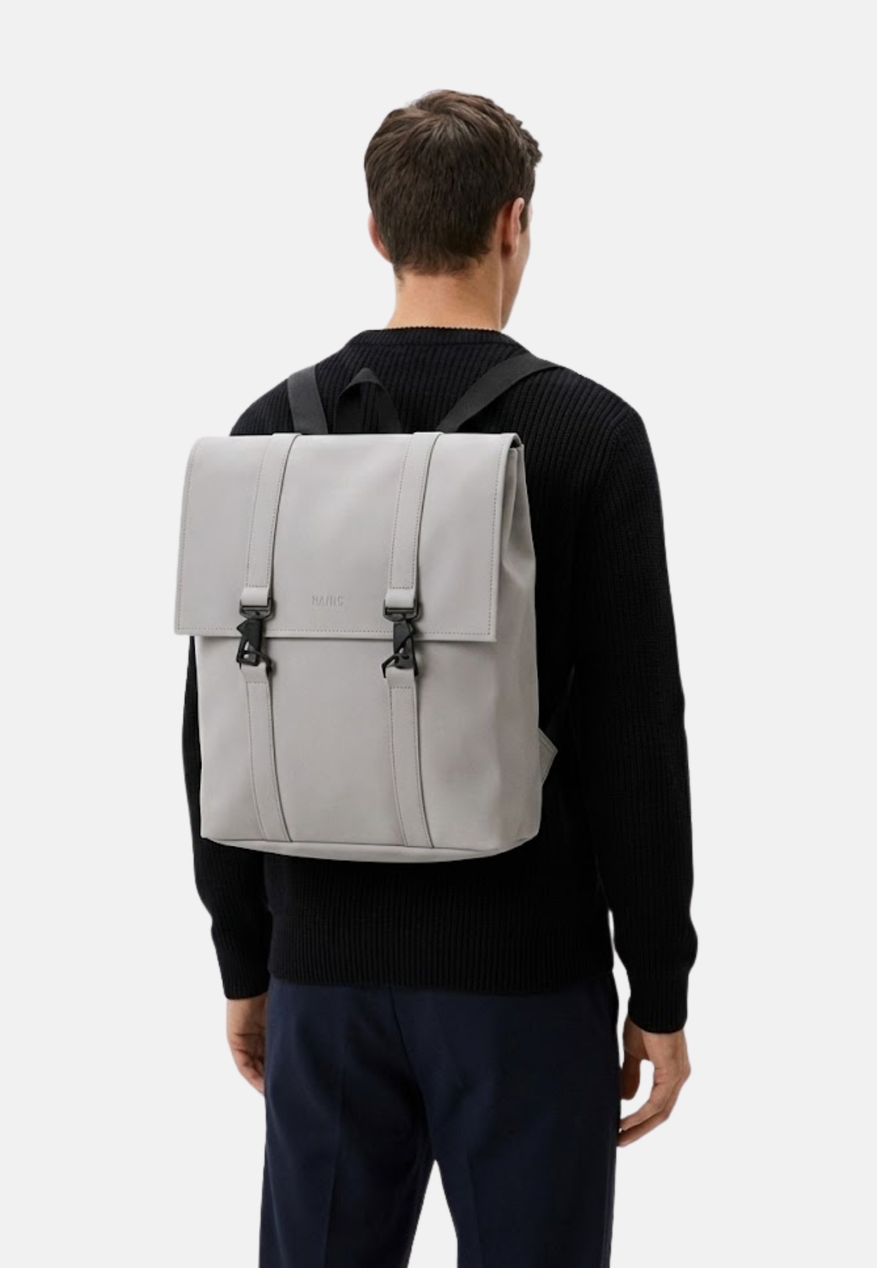 Rains MSN BAG MINI W3 - Sac à dos - flint/gris clair 