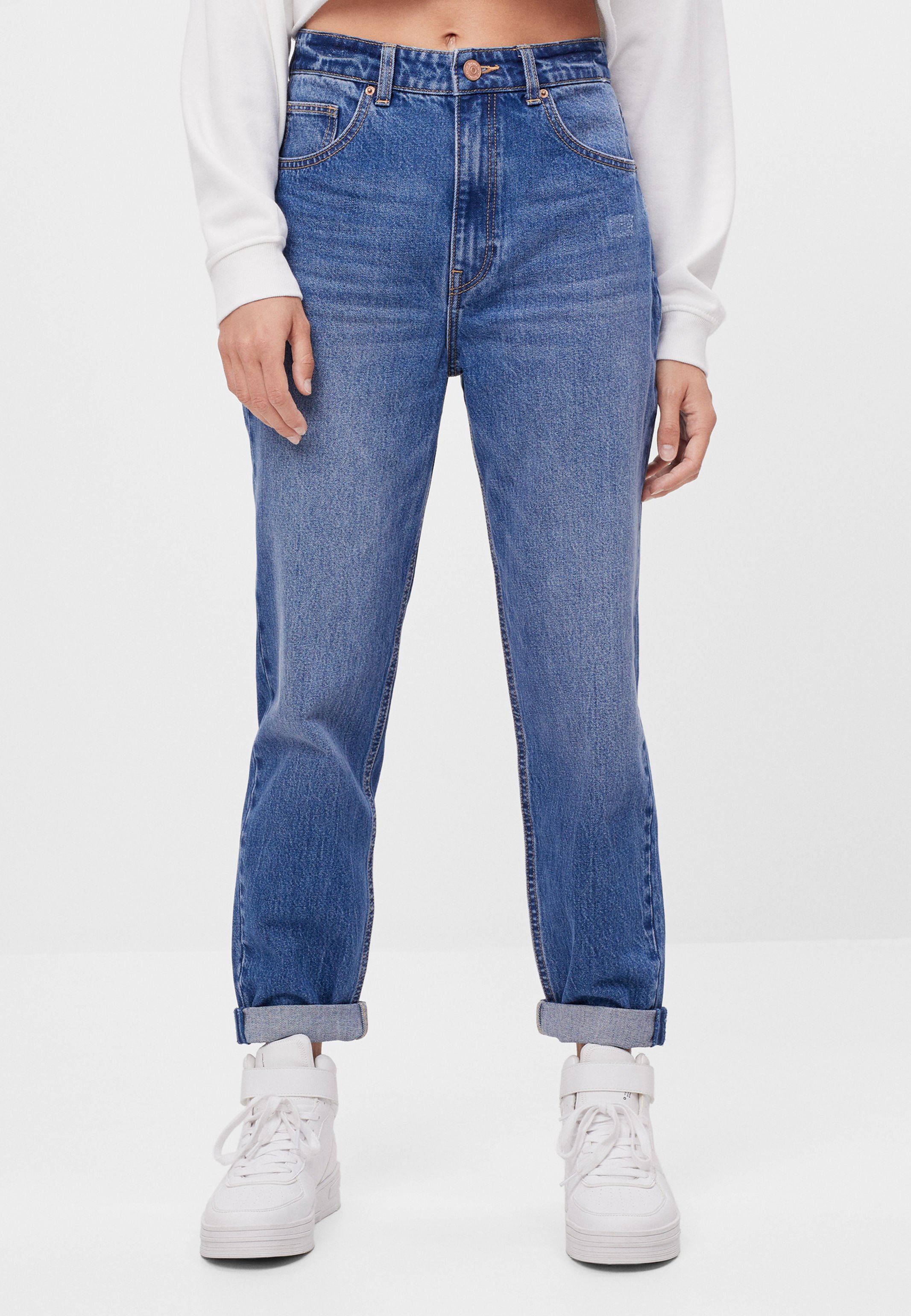 bershka jeans boyfriend