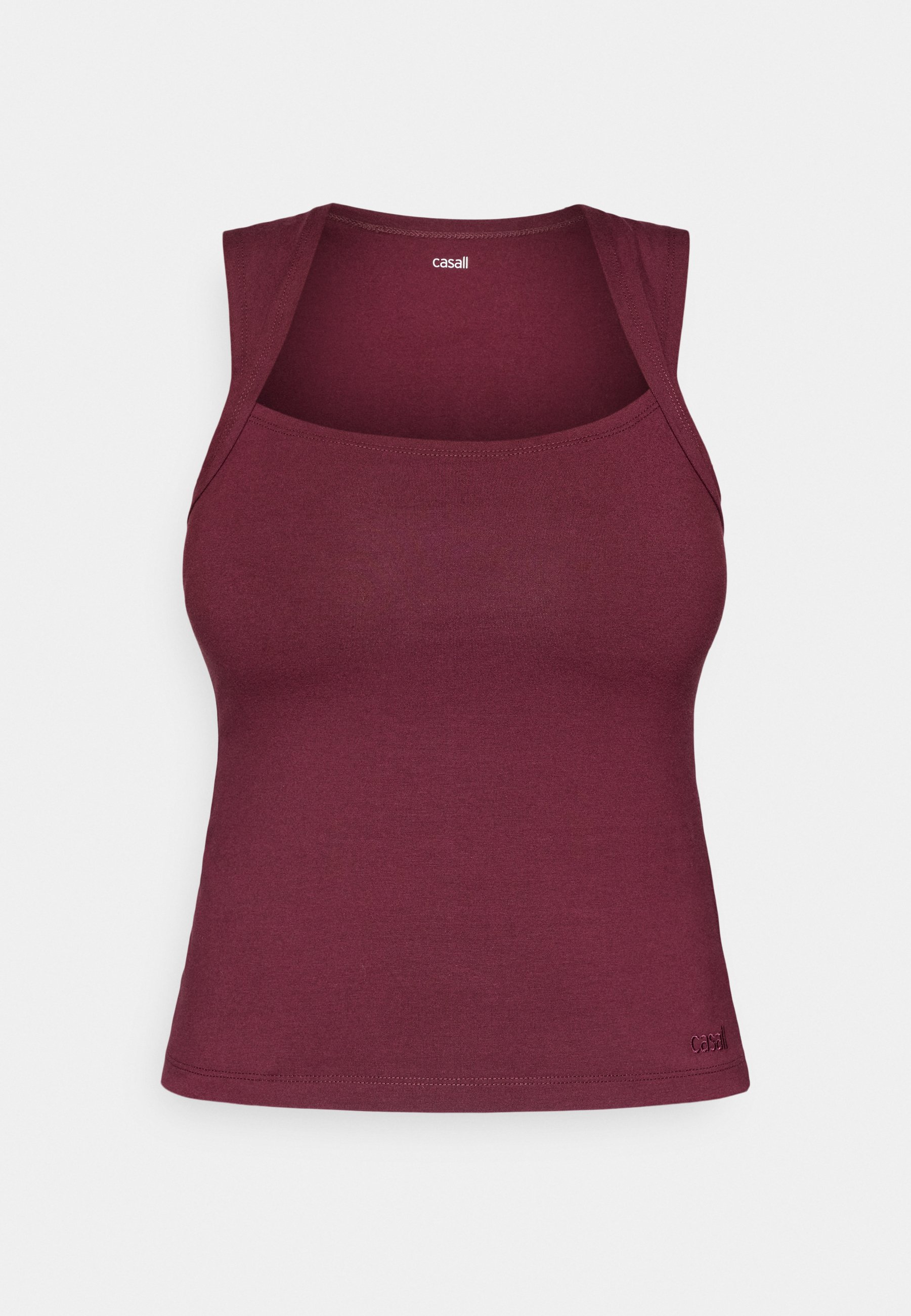 Casall SUBLIME STUDIO TANK - Top - cherry moon/dark red - Zalando