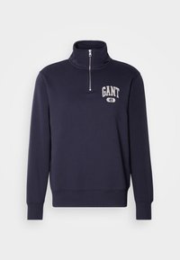 SEASONAL GRAPHIC HALFZIP  - Bluză de molton - evening blue