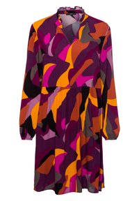 zero MIT VOLANTS - Day dress - orangepurple