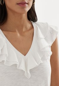 Lauren Ralph Lauren TAMILLE SLEEVELESS - Basic póló - white
