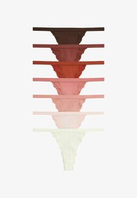 Selected, rust brown blush pink