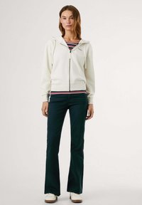Pepe Jeans Sweater met rits - oyster white