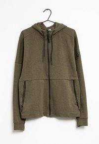 adidas Performance Sudadera con cremallera - khaki