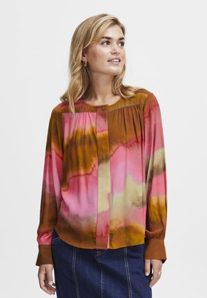 REBEKKA - Blouse - very berry mix ma  cloud