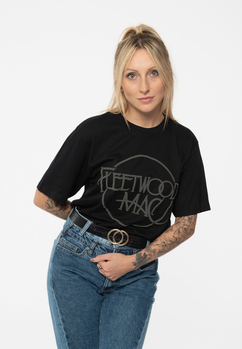 Paradiso Clothing FLEETWOOD LOGO - Print T-shirt - black