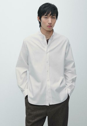 REGULAR FIT OXFORD - Hemd - white