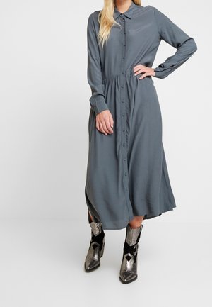 Košilové šaty - dark grey