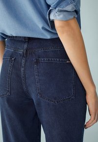 Massimo Dutti Jean flare - dark blue