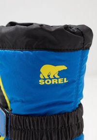Sorel YOUTH FLURRY - Botas para la nieve - black/super blue