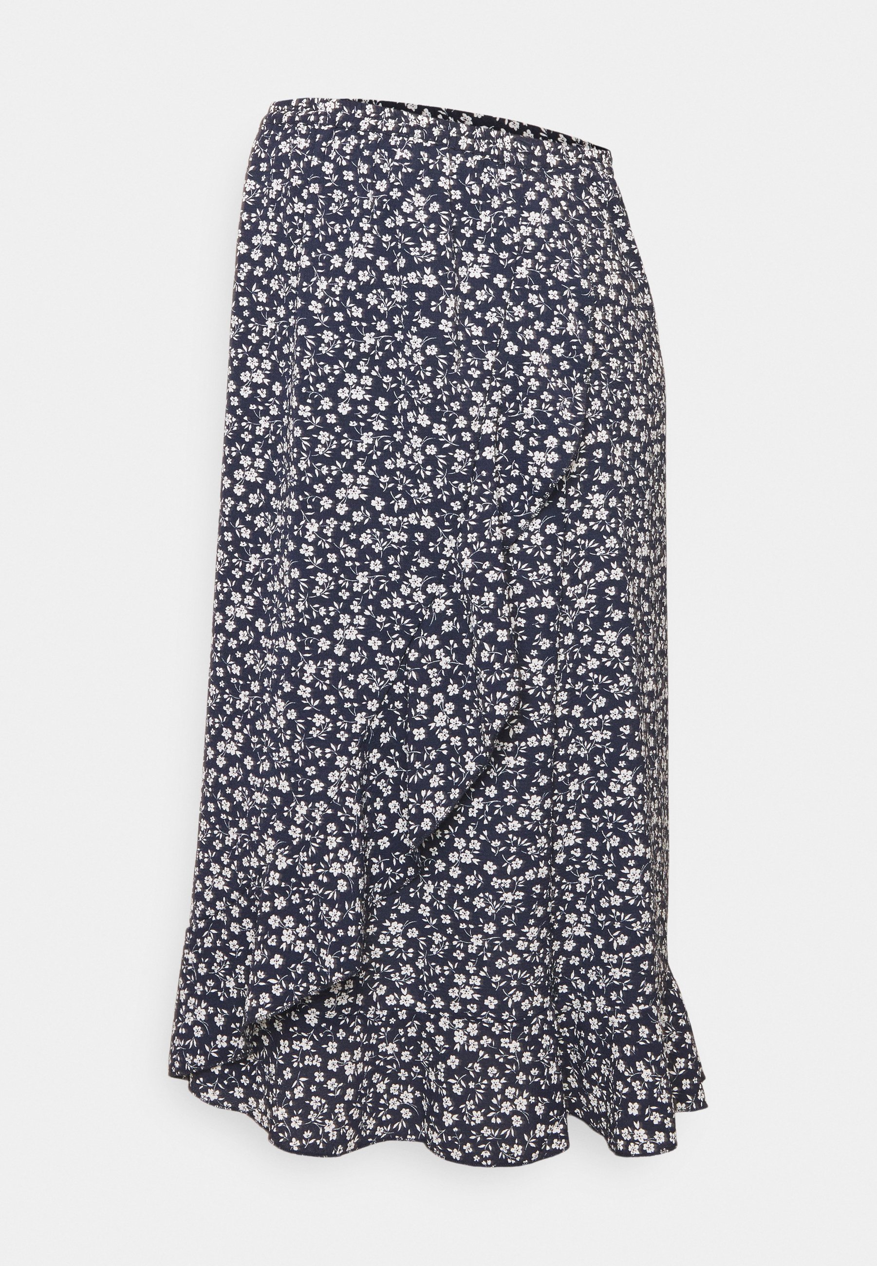 ONLY Flounce Long Skirt – Midirock Mit Rüschen, Damenrock Von Der Dänischen Marke ONLY