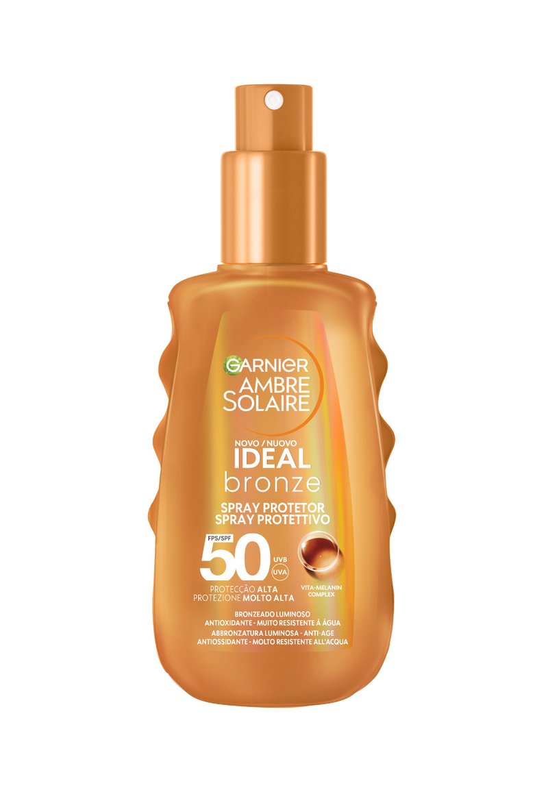 Garnier - AMBRE SOLAIRE IDEAL BRONZE SPRAY PROTETTIVO SPF50 - Crema solare - spf, Ingrandire