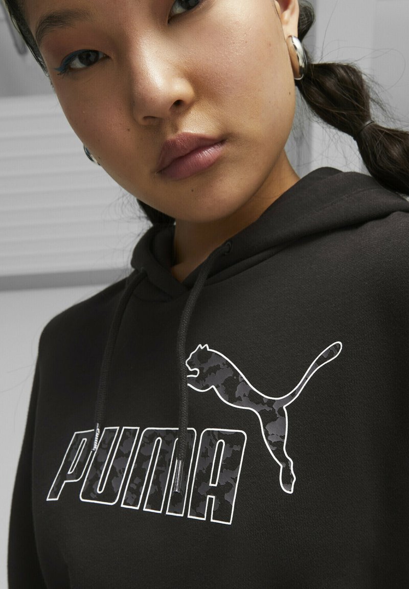 Puma ESS+ ANIMAL - Hoodie - black - Zalando.de