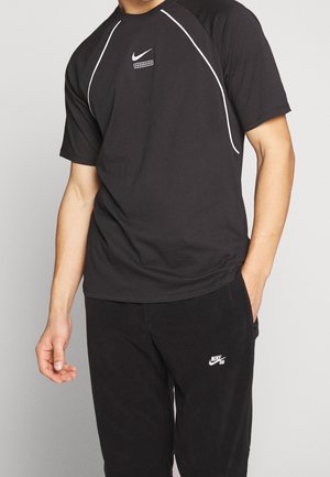 Print T-shirt - black