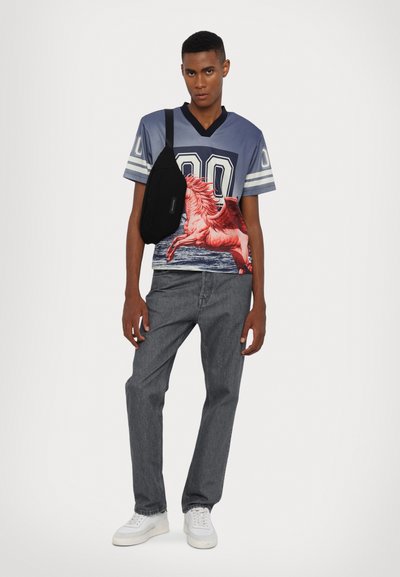 Dhruv Kapoor UNICORN RUGBY TEE UNISEX - Print T-shirt - multi