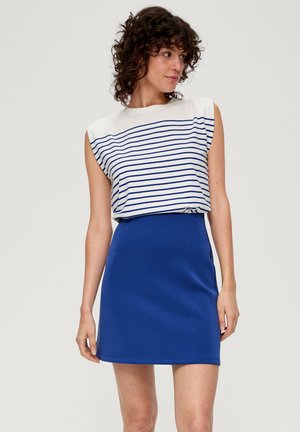 MODALMIX - A-line skirt - royalblau