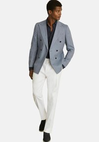Reiss REGULAR FIT - BOBBY CUTAWAY-COLLAR - Camicia - navy