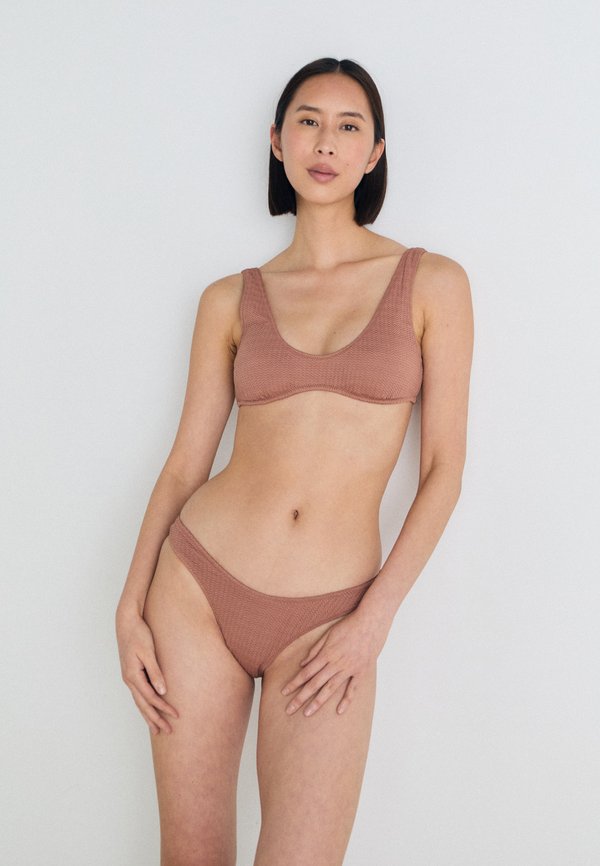 DIVE MULTI FIT LONGLINE  - Bikini top - bronze2