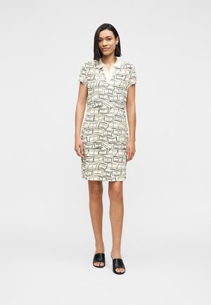 REGULAR DRESS - Φόρεμα από ζέρσεϊ - beige