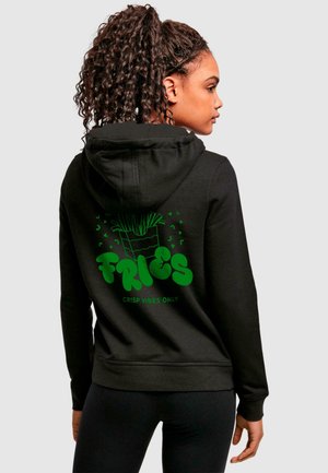 FRIES - Kapuzenpullover - black
