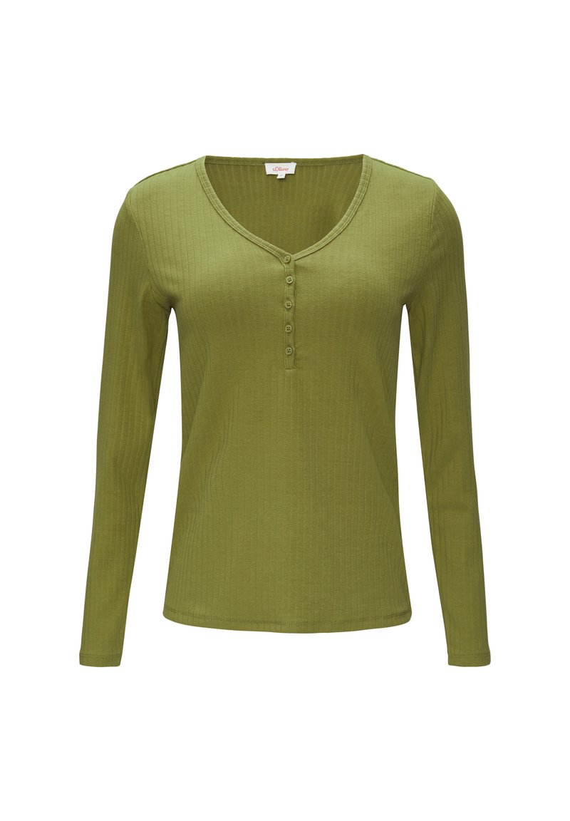 MIT HENLEYAUSSCHNITT T-shirt à manches longues