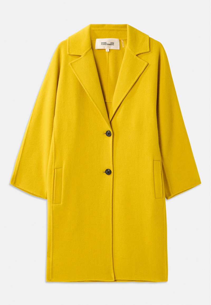Diane von Furstenberg Mantel geel Diane von Furstenberg Mantel geel