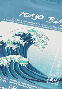 Next RELAXED FIT SHORT SLEEVE GRAPHIC STANDARD - Printtipaita - teal