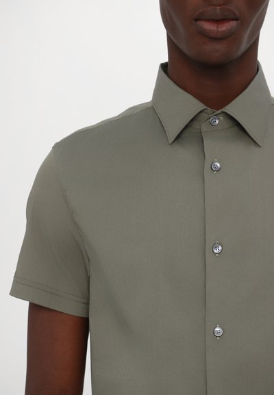 Emporio Armani SHIRT - Marškiniai - mulled basil
