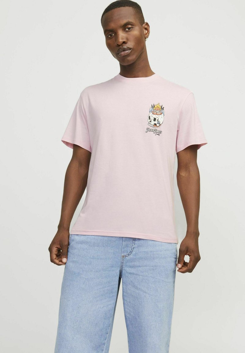 Jack & Jones RUNDHALS  - T-shirts print - fairy tale