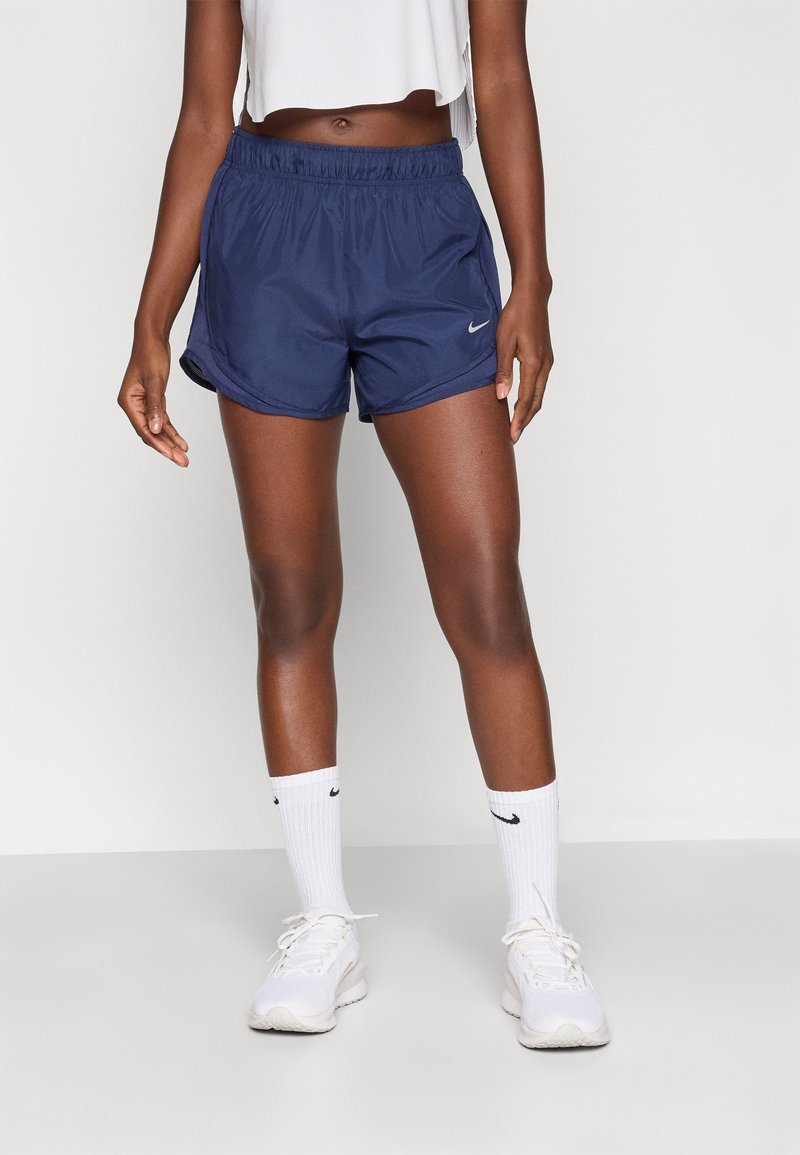 Nike Performance - TEMPO SHORT - Sports shorts - midnight navy/reflective silver-coloured, Forstørre